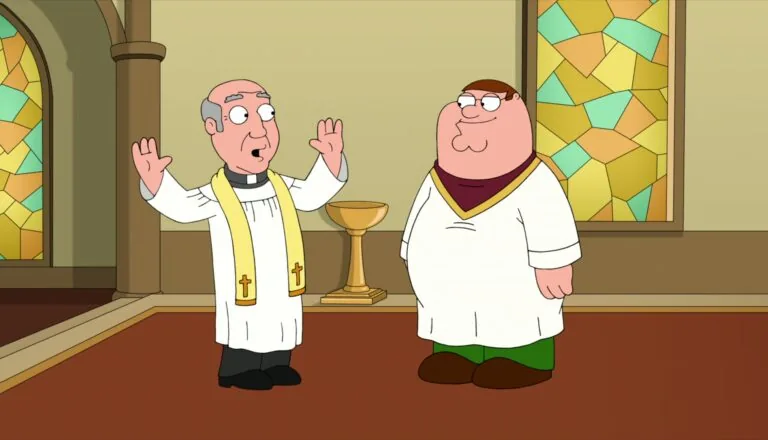 Момент из 11 серии 20 сезона