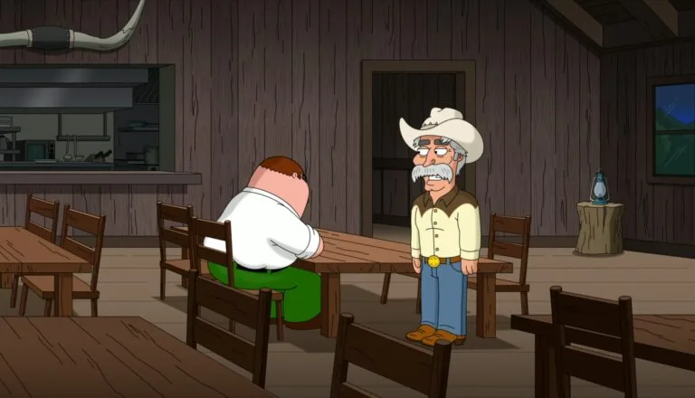 Момент из 19 серии 20 сезона