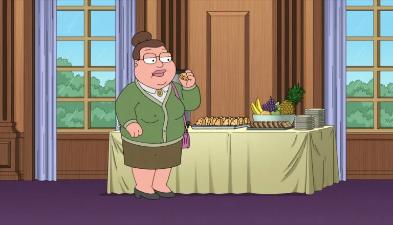 Момент из 7 серии 20 сезона