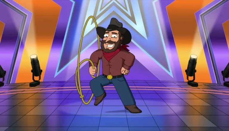 Момент из 12 серии 21 сезона