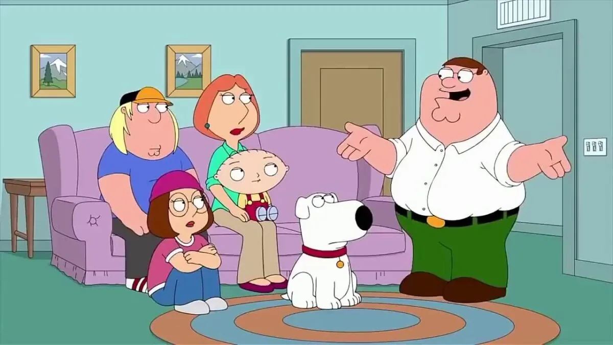 Момент из трейлера мультсериала Гриффины
